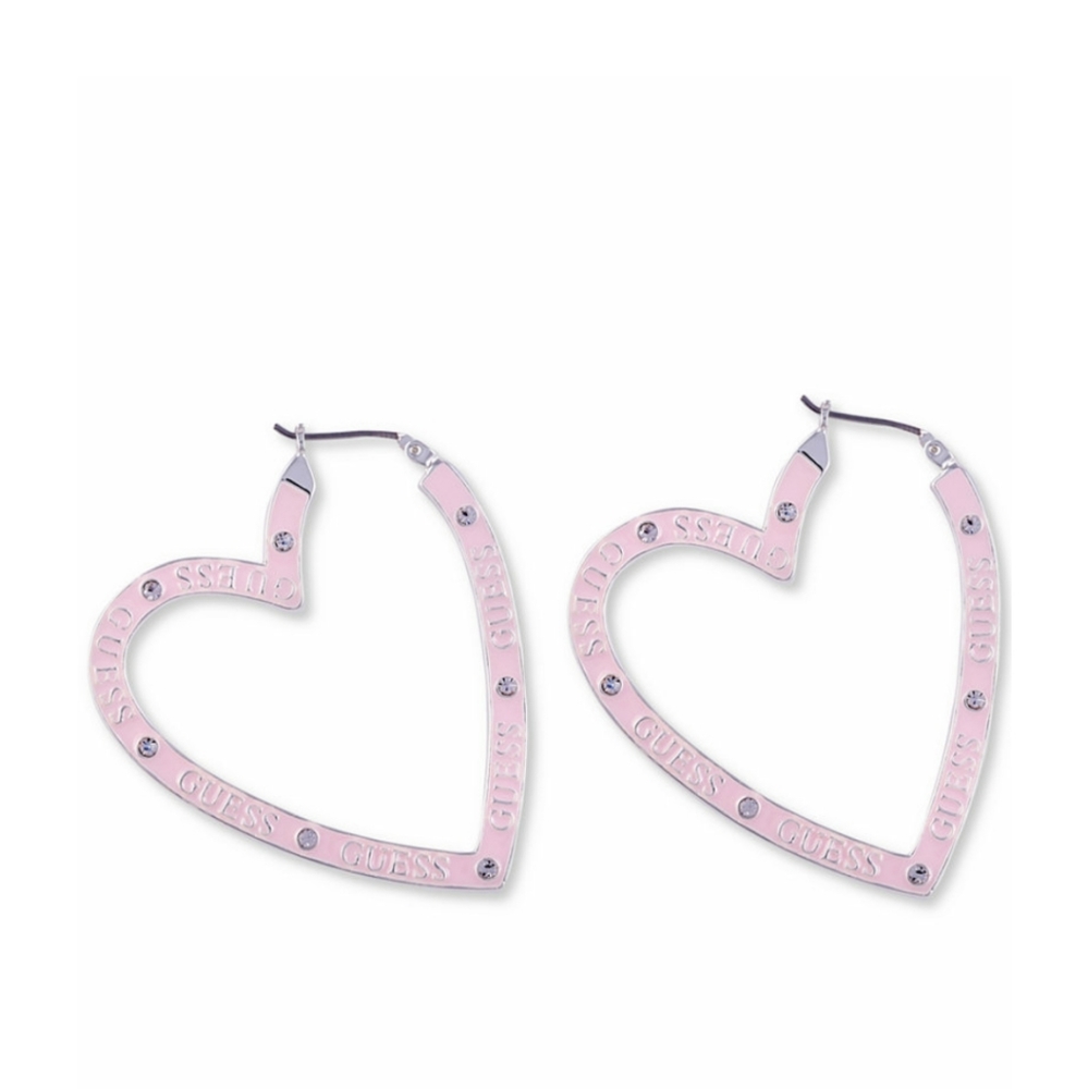 Guess Heart Shape Earrings 💓 - Picture 1 of 2